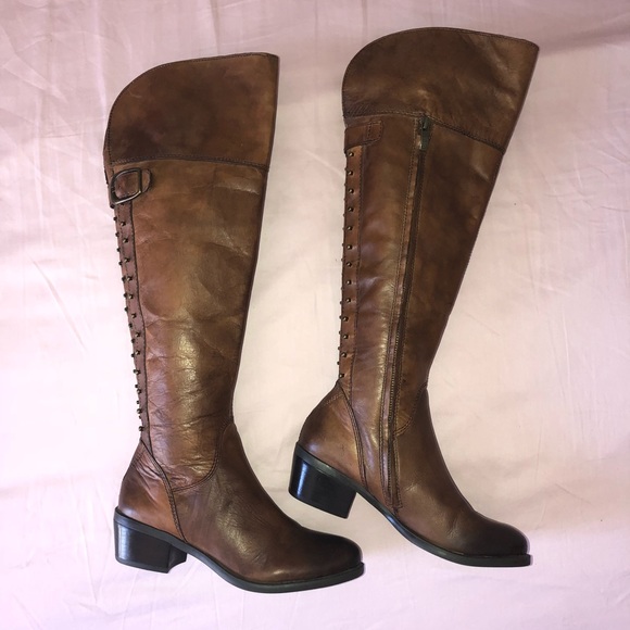 Vince Camuto Bilco Leather Riding Boots 